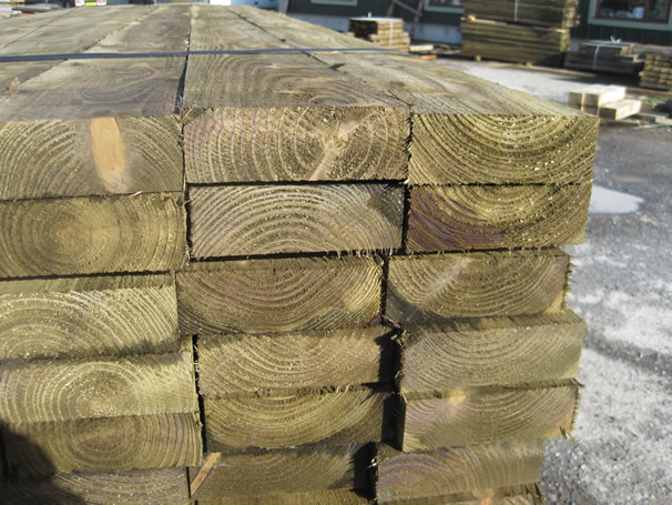Photograph of Treated Battens